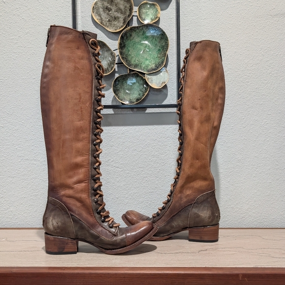 NEW FreeBird ARLO Lace Up Knee High Boots size 7 - Picture 15 of 16